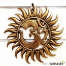 Colgante Bronce Pared Om Sol