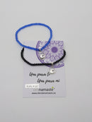 Pulsera de los deseos pareja ola