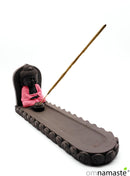 Incensario Buda Shaolin Rosa