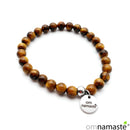 pulsera ojo tigre bola 6mm