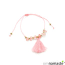 Tobillera Minerales con Cierre Macramé