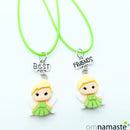 colgante campanilla mejores amigas best friends