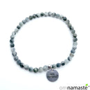 Pulsera bola facetada ojo de águila