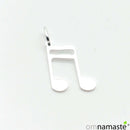 Colgante Plata Nota Musical