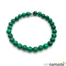 Pulsera malaquita bola 6mm