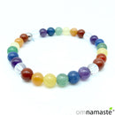pulsera 7 chakras bola 6mm