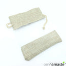 Bolsa organza y yute