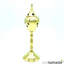 Incensario Metálico Copa 6x21cm