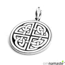 colgante plata nudo celta 1.5cm