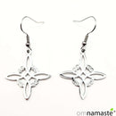 Pendientes Nudo de Bruja Acero