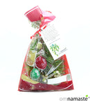 Ramillete de muérdago en bolsa