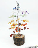Árbol 7 Chakras base madera Pequeño