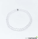 Pulsera cuarzo transparente bola 5mm