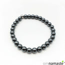 Pulsera hematite bola 6mm
