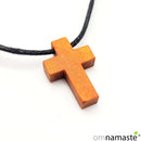 Colgante Cruz madera