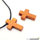 Colgante Cruz madera