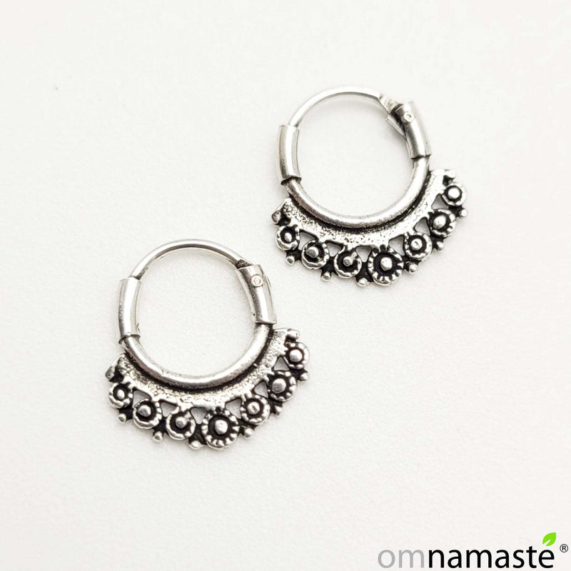 Pendientes Plata Bali Planos