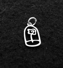 Colgante plata Rosa de el Principito