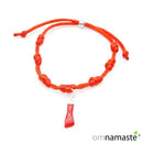 Pulsera 7 nudos Puño Resina y Plata