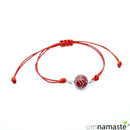 Pulsera Protección Jade Rojo
