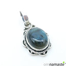 Colgante Plata Labradorita