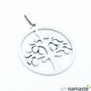 COLGANTE ACERO ARBOL DE LA VIDA DE 25MM