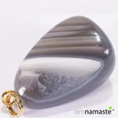 Colgante mineral Ágata Gris (Libra)