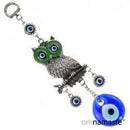 Colgante ojo turco con búho