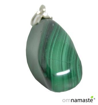 Colgante mineral Malaquita