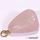 Colgante mineral Cuarzo Rosa (Tauro)