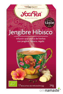 YogiTea Jengibre Hibiscos