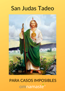 Estampa San Judas Tadeo (aprox 10cm ancho)