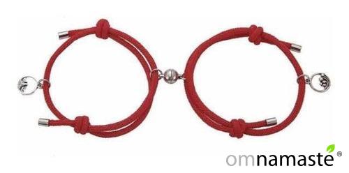 Pulsera pareja imán Mar y Montaña
