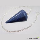 Péndulo Prisma Cuarzo Azul