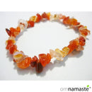 Pulsera Chip Cornalina