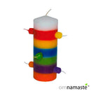 Velón 7 Mechas 7 Colores