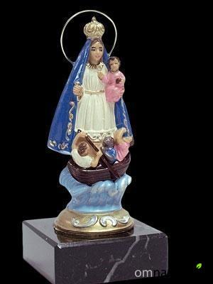 Figura Caridad del Cobre Virgen 12cm