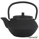Tetera de hierro esmaltado negra 0.35L