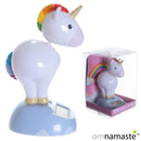 Muñeco Solar Unicornio de Arcoíris