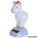 Muñeco Solar Unicornio de Arcoíris
