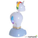 Muñeco Solar Unicornio de Arcoíris
