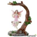 Figura Hada de las Flores en Columpio