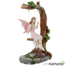 Figura Hada de las Flores en Columpio