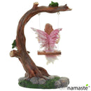 Figura Hada de las Flores en Columpio