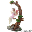 Figura Hada de las Flores en Columpio