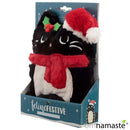 Peluche Térmico Gato Navideño