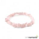 Pulsera Chip Cuarzo Rosa