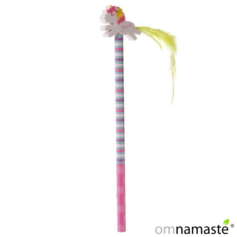 Lápiz con Goma de Borrar Unicornio Adorable