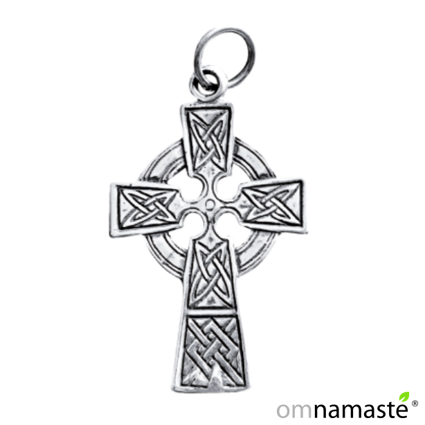 Colgante Plata Cruz Celta de Odin 3.5cm