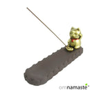 Porta incienso gato de la fortuna